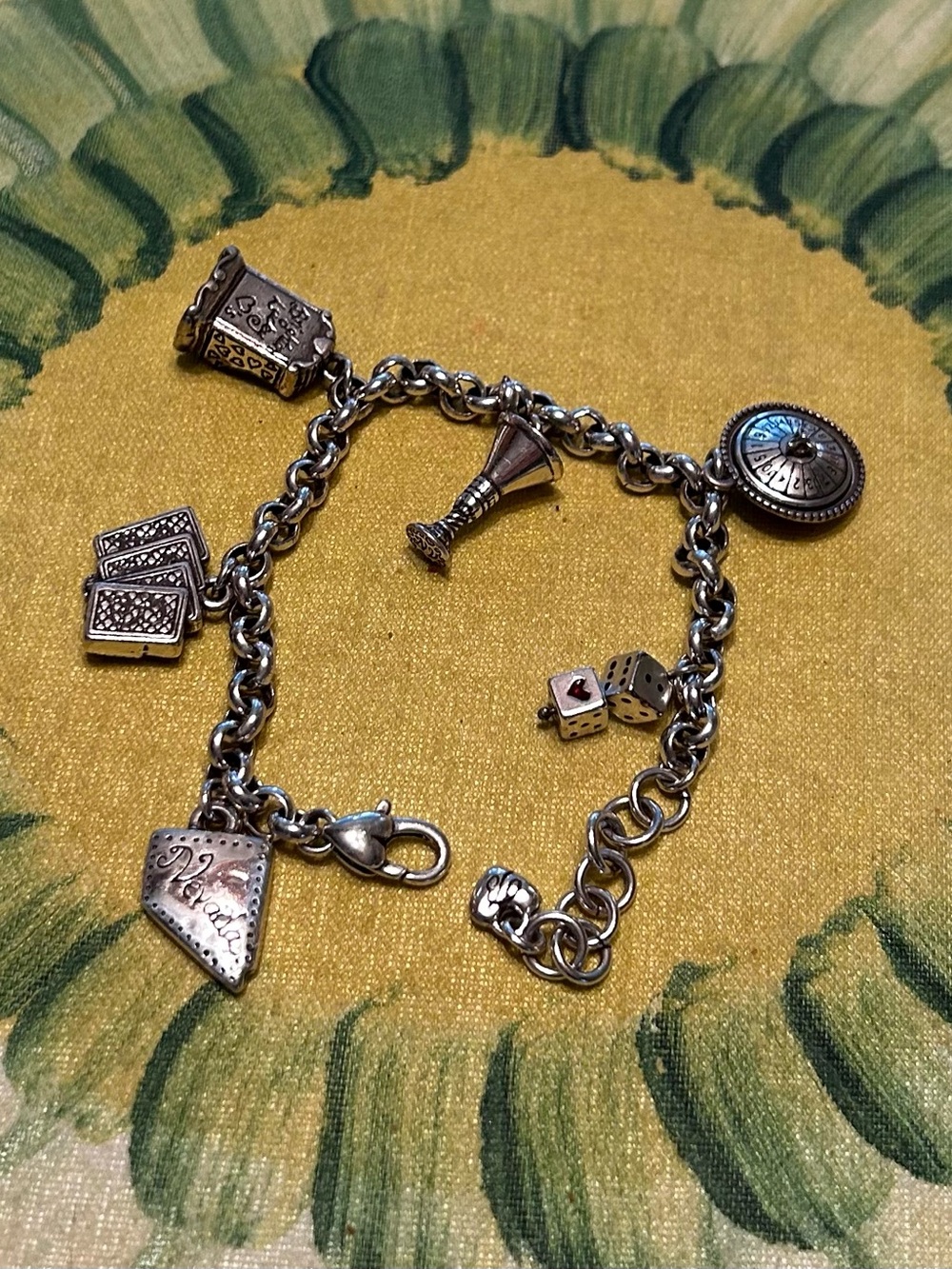 Brighton Casino Charm Bracelet - Silver - Picture 4 of 4